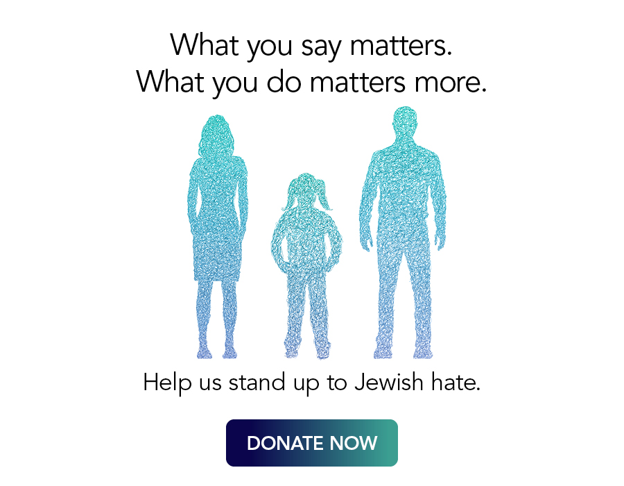 Stand up to Jewish hate image
