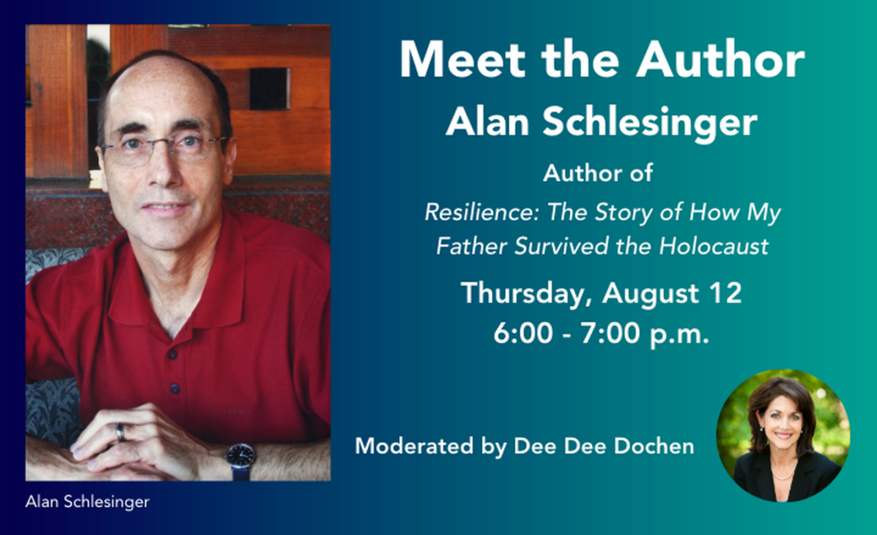 Meet The Author With Dr. Alan Schlesinger - Holocaust Museum Houston